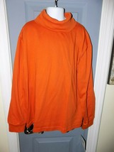 Kitestrings Orange Turtle Neck Shirt Size 12/14 Youth NEW HTF - $23.49