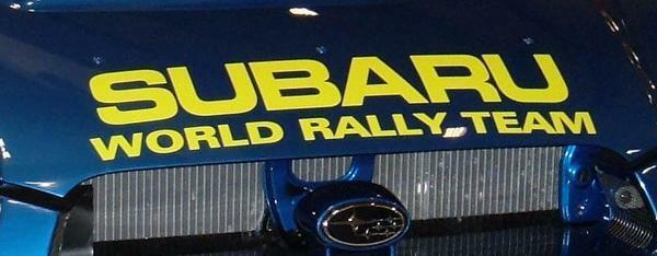 Subaru World Rally Team Decal Sticker Hood WRX Impreza STi EJ20 EJ25 ...