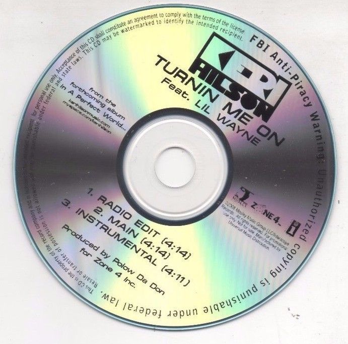 Keri Hilson Featuring LiL Wayne Turnin Me On 2008 Rare Promo CD - CDs