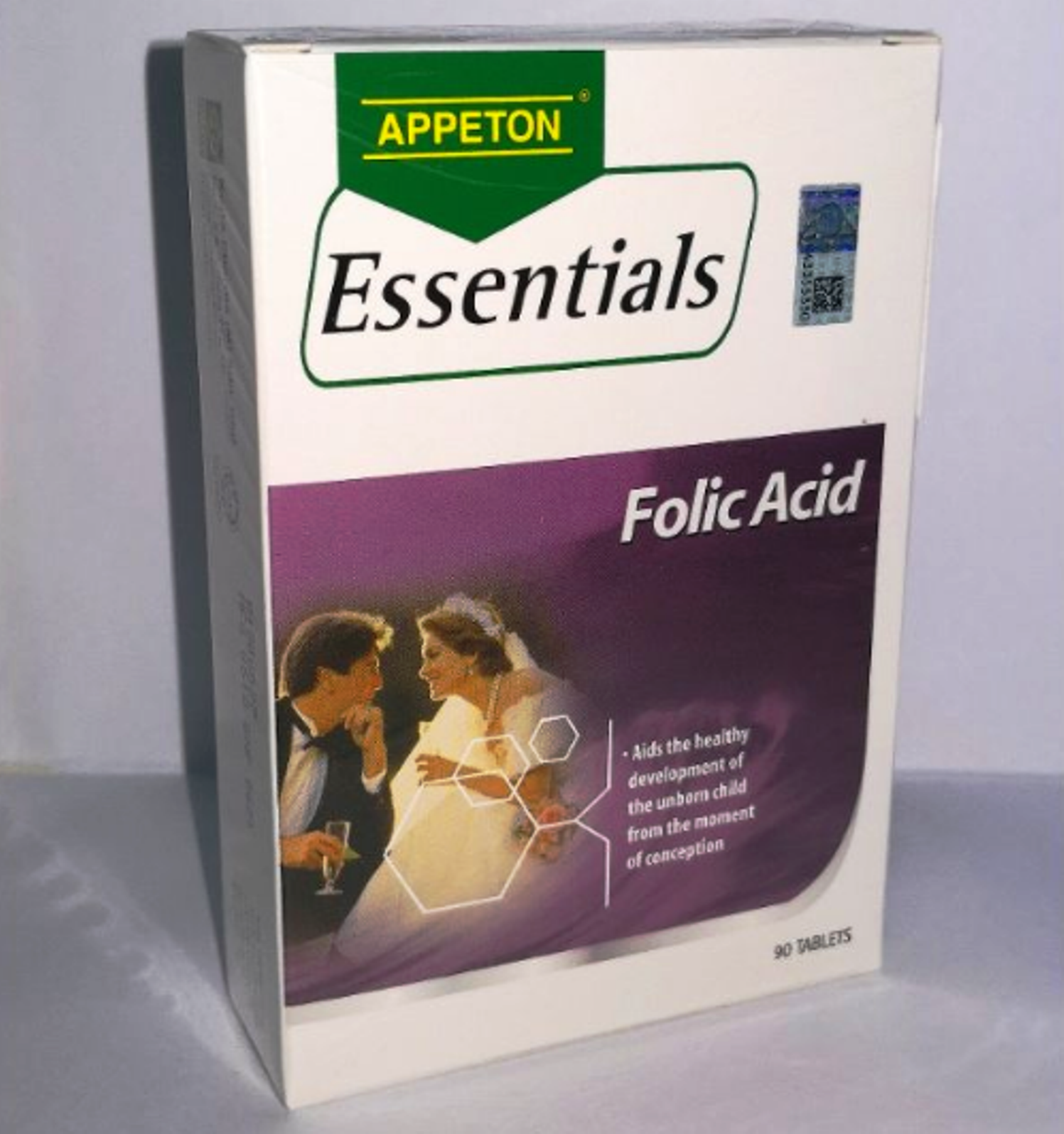 1 x Appeton Essentials Folic Acid 90's Free Shipping - Vitamins & Minerals