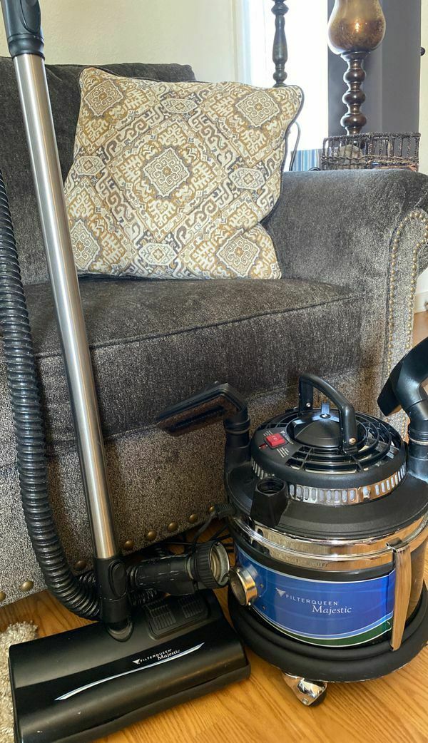 FILTER QUEEN MAJESTIC AT1100 CANISTER VACUUM w/Nozzle + More Vacuum