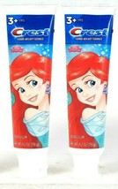2 Count Crest 4.2 Oz Disney Princess Bubblegum Fluoride Anticavity Toothpaste