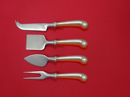 Williamsburg Shell by Stieff Sterling Silver Cheese Serving Set 4 Piece Custom - $364.42