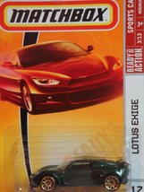 Matchbox Lotus Exige Green # 17, 2008 Sports Cars, 1:64 Scale - $32.33