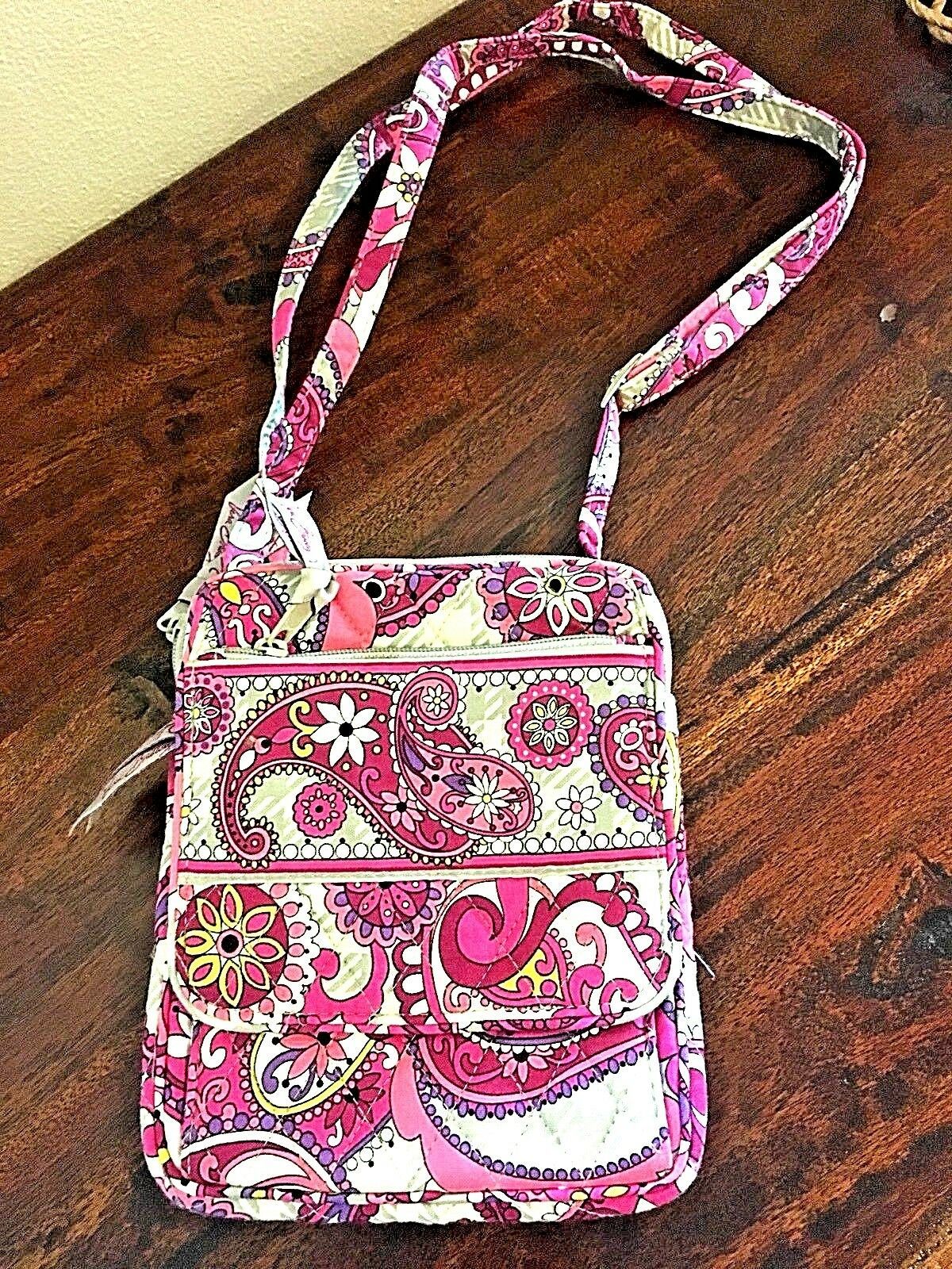 VERA BRADLEY Mini Hipster Crossbody Purse / Shoulder Bag Paisley meets ...