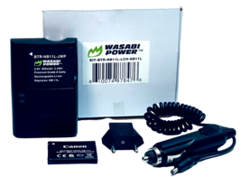 Wasabi Power Battery (2-Pack) and Charger for Canon NB-11L, NB-11LH - $21.58
