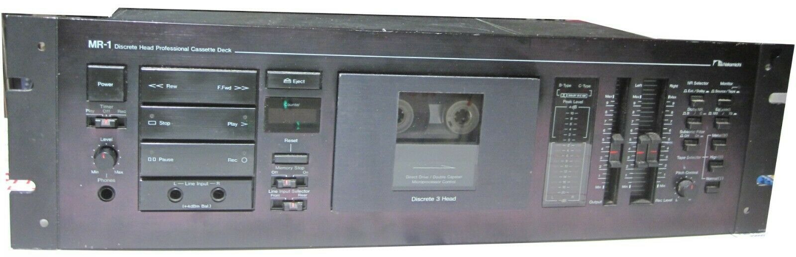 Nakamichi MR1 Professional 3 head Cassette Deck XLR fully serviced