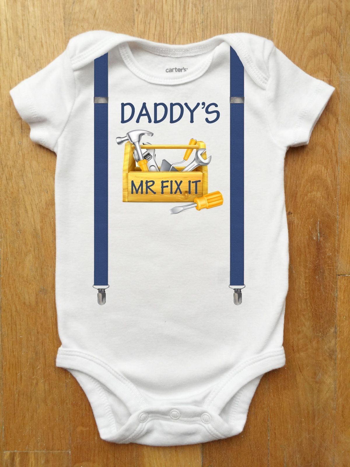 father's day onesie for baby boy