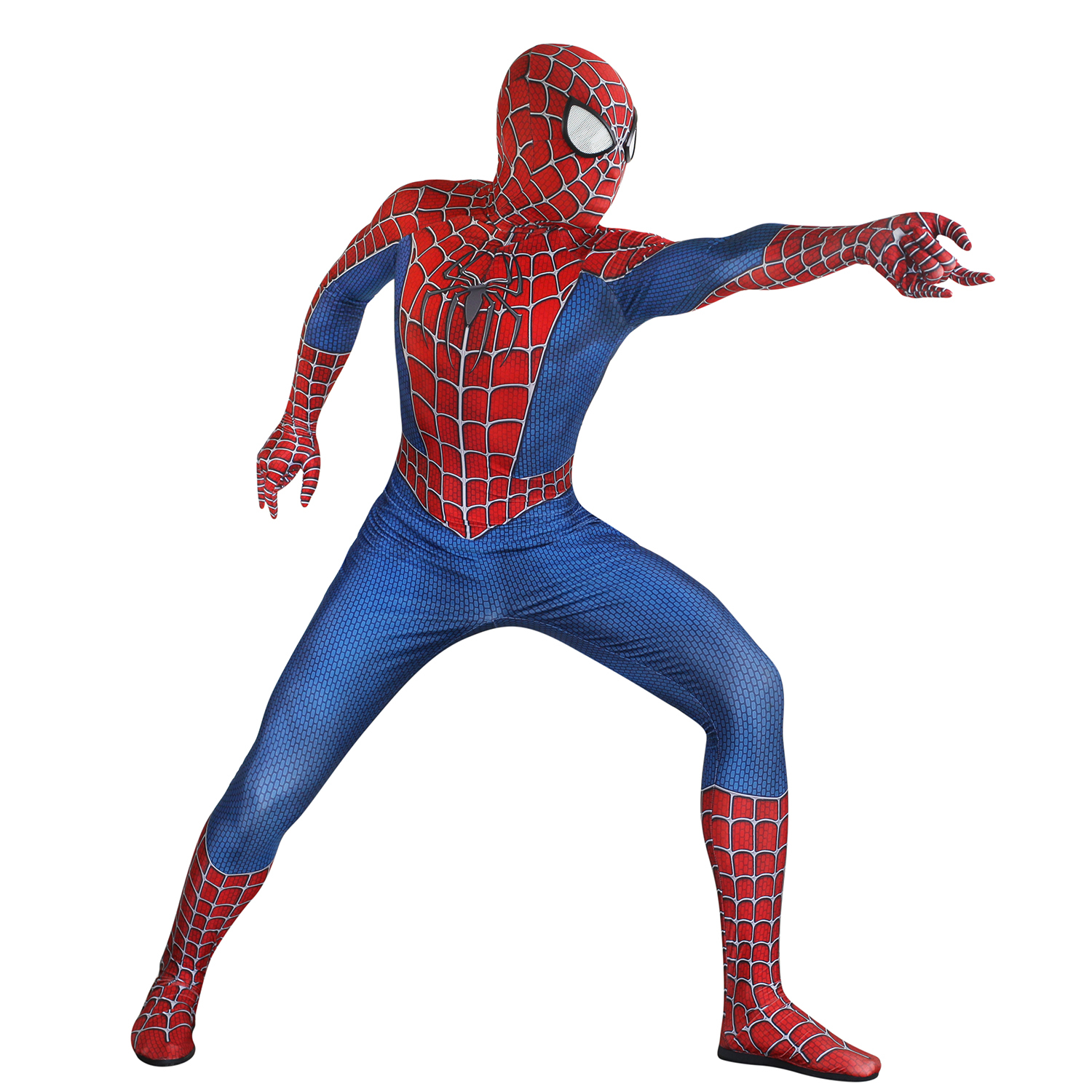 Kids Spiderman Bodysuit Halloween Spandex Lycra Bodysuit Cosplay Zentai ...
