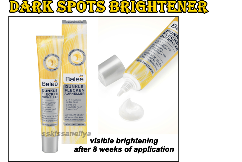balea bleaching cream