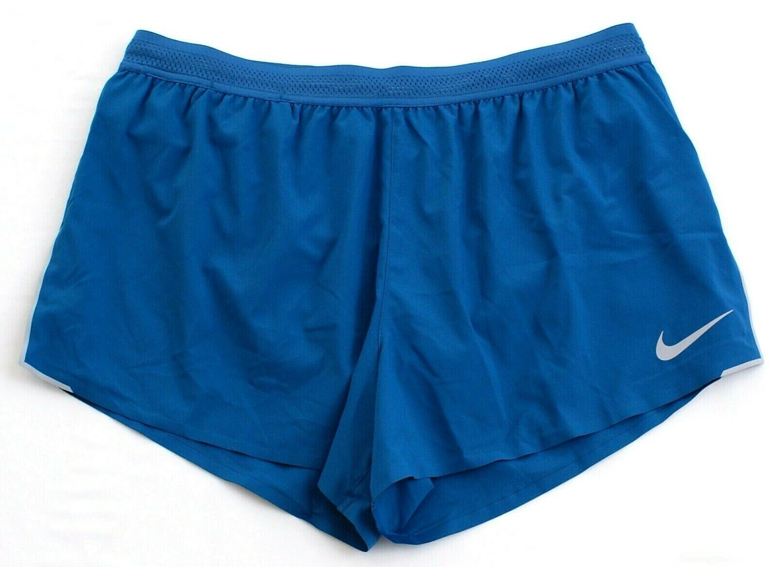 Nike Aeroswift Run Short Blue Split Brief Lined Running Shorts Men's ...