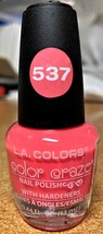 LA Colors Color Craze Nail Polish #537 Frill - $6.49