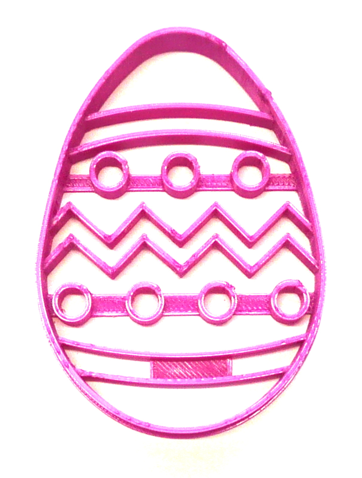 Easter Egg Detailed Hunt Color Dye Boiled Spring Cookie Cutter USA PR2466