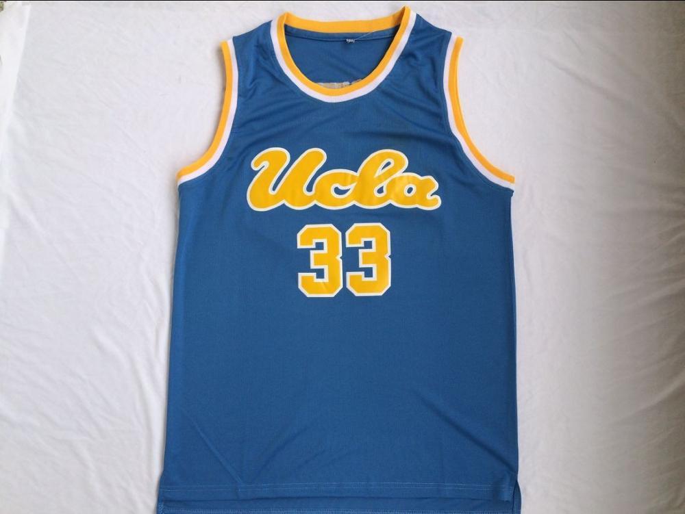 Jerseys shopStyle blue UCLA Bruins 33 Kareem Abdul Jabbar Stitched ...