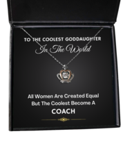 Coach Goddaughter Necklace Gifts - Crown Pendant Jewelry Present From  - $49.95