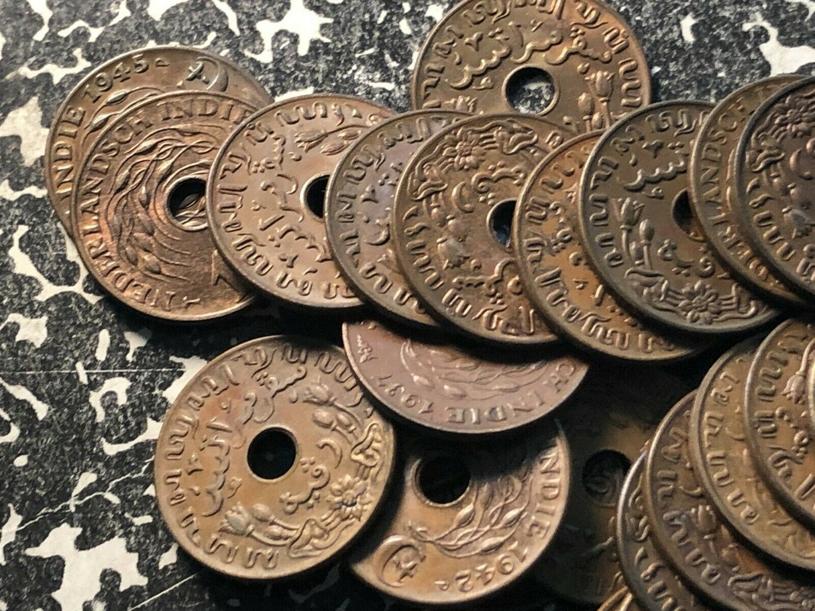1858 East Indies 1//10 Gulden Silver! Circulated 1 Coin Only 20 Available