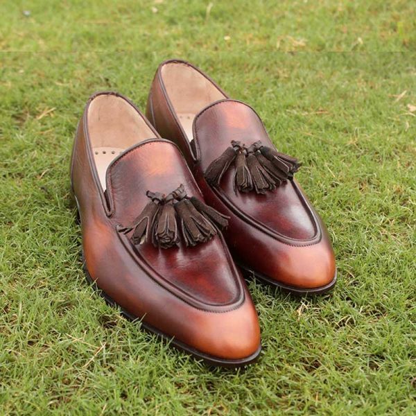 New Handmade Men's Loafers & Slip-Ons driving shoes, men's leather loafers 2019