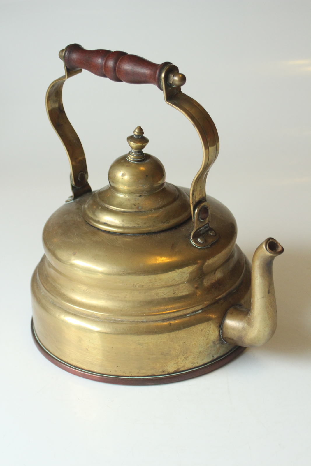 Antique kettle made of brass and copper, 2,5 ltr, by SchulteUfer SUS