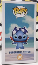 Funko Pop Disney Superhero Stitch #506 Pop in The Box Exclusive image 8