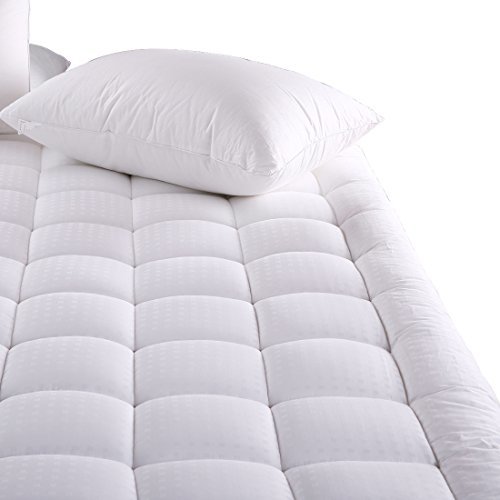 MEROUS Cal King Size Cotton Mattress Pad - Pillow Top ...