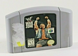 Nintendo 64 WWF War Zone N64 Video Game, Cart Only - $5.93