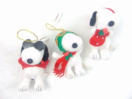 Peanuts 5&quot; Holiday Plush Toy Lot Of 3 - $24.75