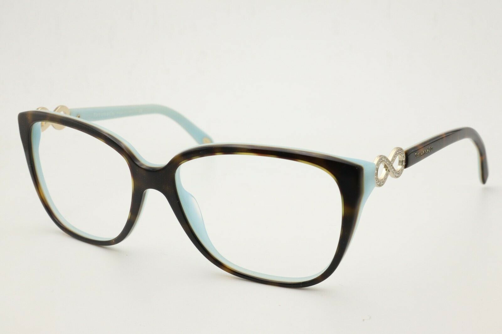 Tiffanyandco Tf 4111 B Eyeglasses 81343b Havana Blue Frames Sunglasses