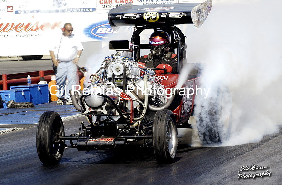 4x6 Color Photo Mike Boyd WINGED EXPRESS AA/Fuel Altered Burnout ...