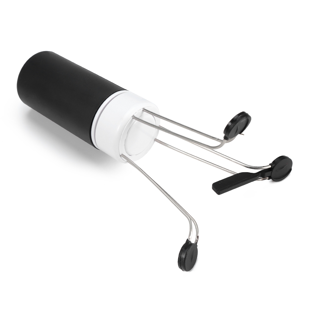 Automatic Three Leg Egg Beater Whisk color BLACK size Egg Beaters