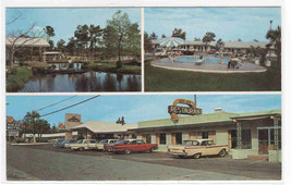 Bon Air Motel Cars US 301 Jesup Georgia postcard - $5.94