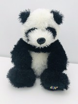Ganz Cuddly Webkinz Plush Stuffed Black and White Panda Lil Kinz HS111 No Code - $7.60