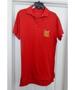 Polo Ralph Lauren RL67 Knit Shirt Top S/S Logo Custom Fit Red Cotton M V... - $29.89