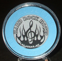 Jukebox LAS VEGAS 1 Nevada Hard Rock Casino ROULETTE Chip Blue 