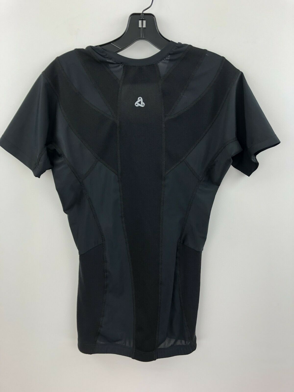 Alignmed Spinal Posture Shirt Womens Large Black Compression Base Layer 