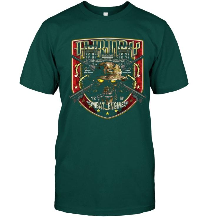 12 Bravo Combat Engineer Army MOS Tshirt - T-Shirts