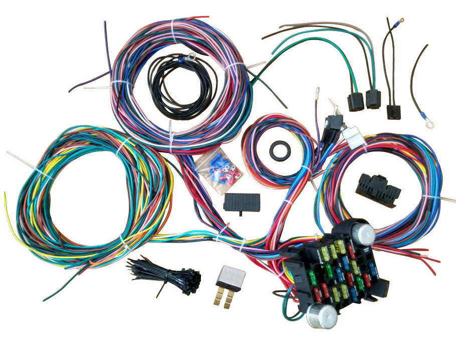 A-Team Performance 21 STANDARD CIRCUIT UNIVERSAL WIRING HARNESS MUSCLE