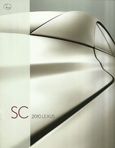 2010 Lexus SC 430 sales brochure catalog 10 US SC430 - $12.00