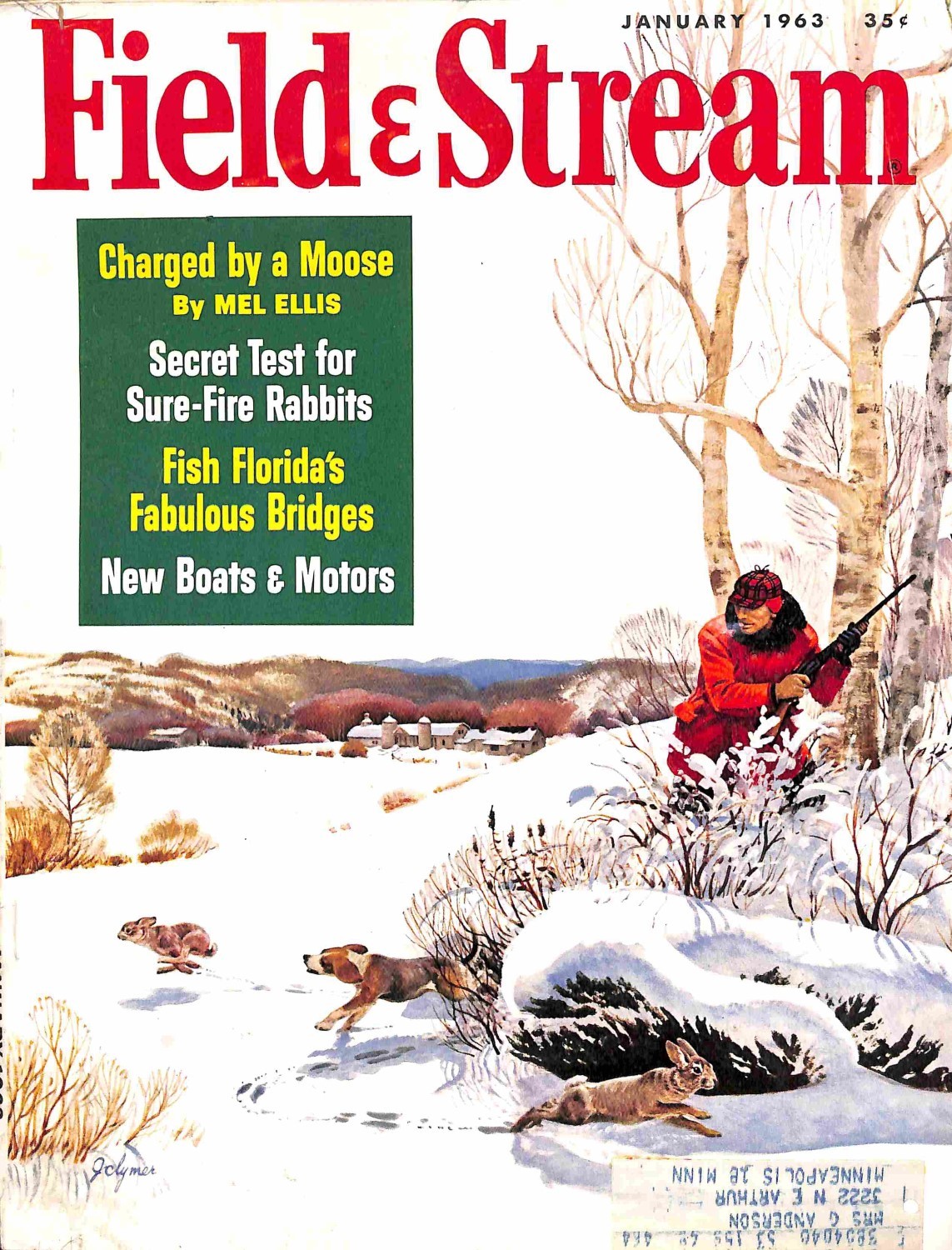 Field and Stream, January 1963 Magazine Back Issues