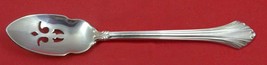 French Regency by Wallace Sterling Silver Olive Spoon Pierced 5 3/4" Custom Made - $94.05