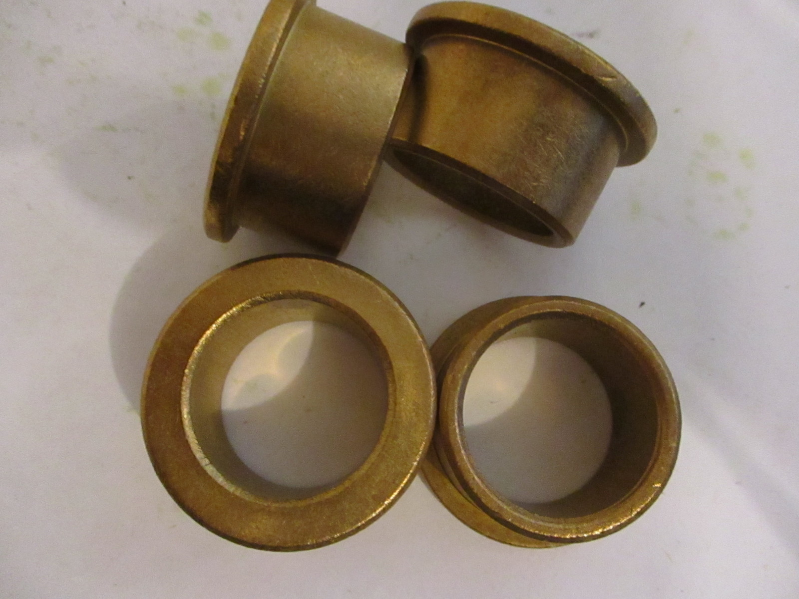 1" X 11/4" X 3/4" FLANGED OILITE BRONZE BUSHING ONE EACH