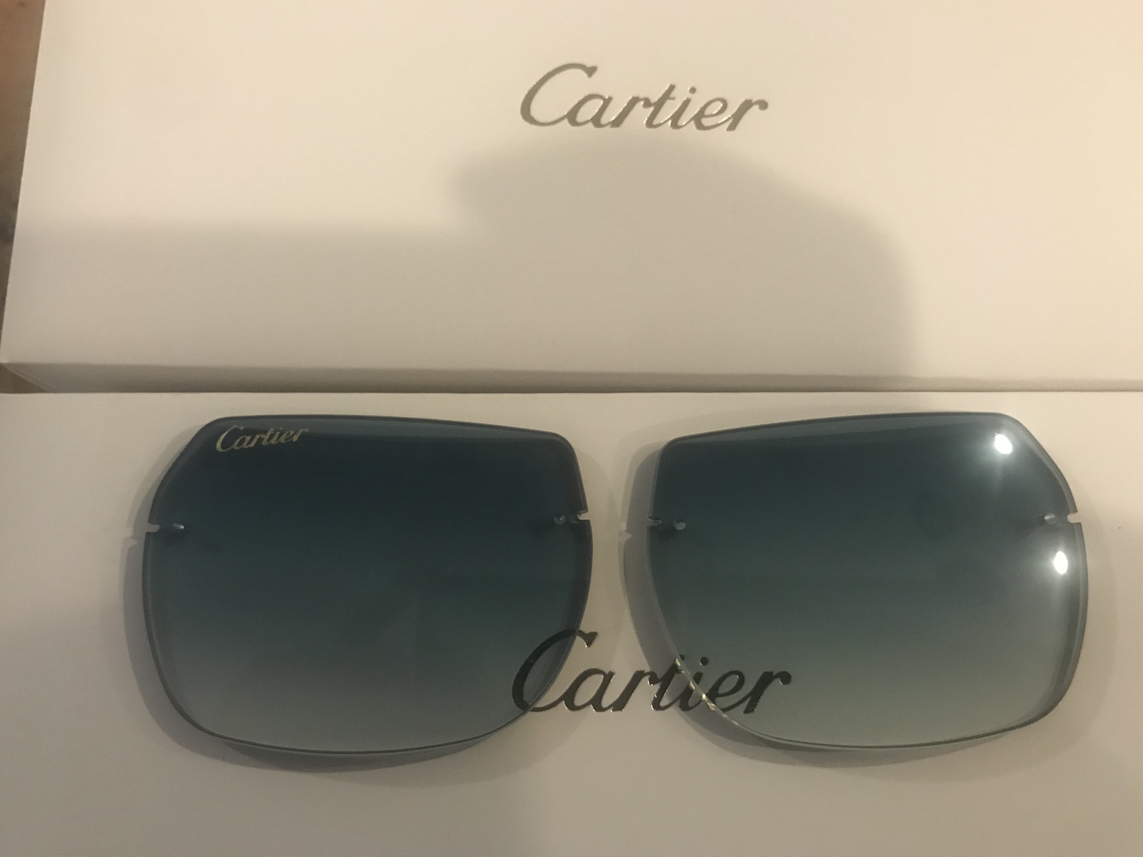 Replacement Lens For Cartier Rimless Glasses Aftermarket 40 Per Lens Other Clothing Shoes 