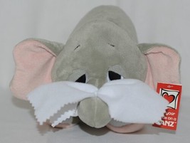 GANZ Brand H13402 Grey Pink Color Get Well Ellie Elephant With Tissue image 2