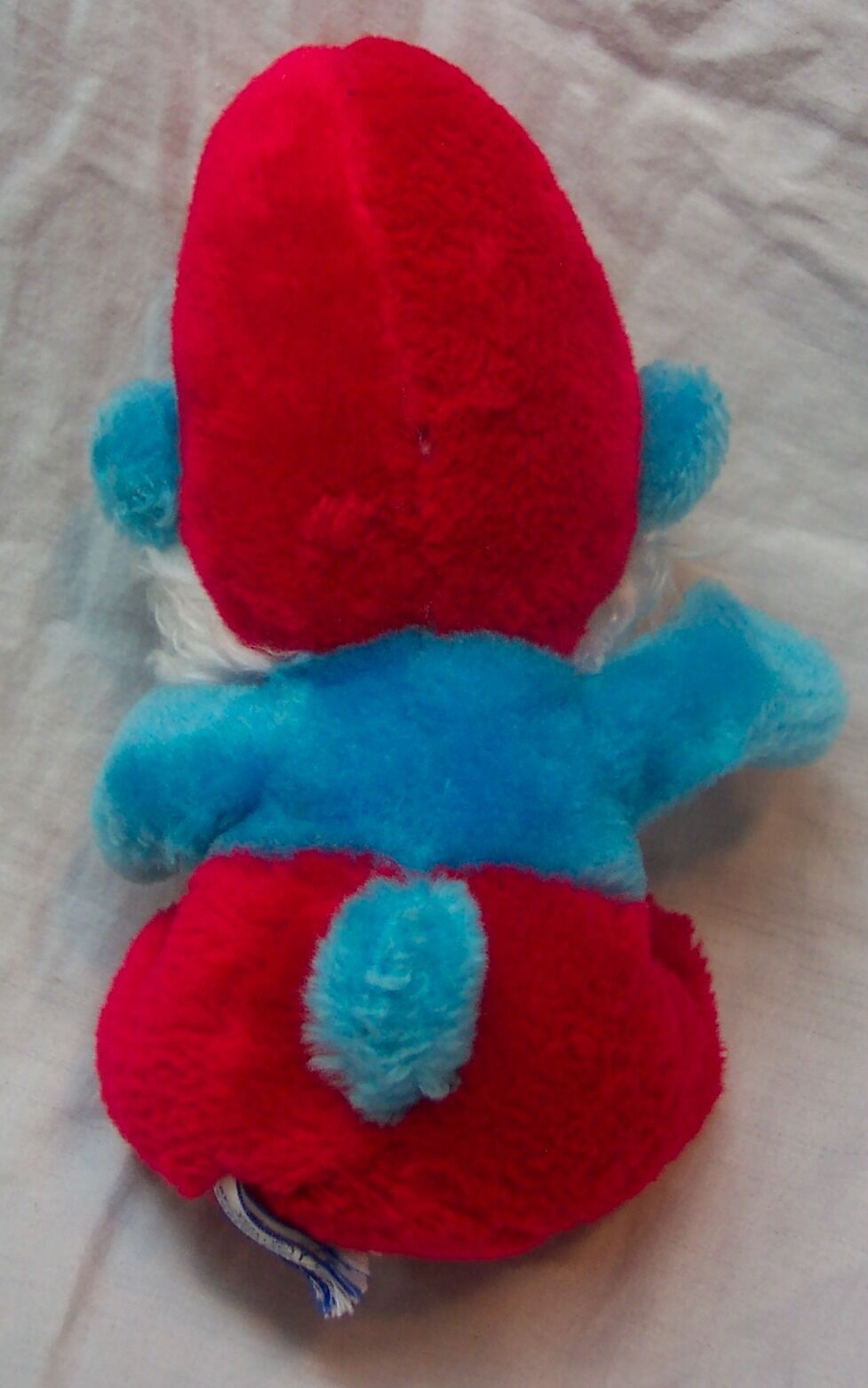 vintage papa smurf stuffed animal