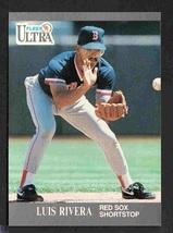 Boston Red Sox Luis Rivera 1991 Fleer Ultra #42 - $0.50