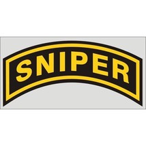 ARMY SNIPER MILITARY BIG 7&quot;  DECAL STICKER FREE USA  SHIPPING - $16.14