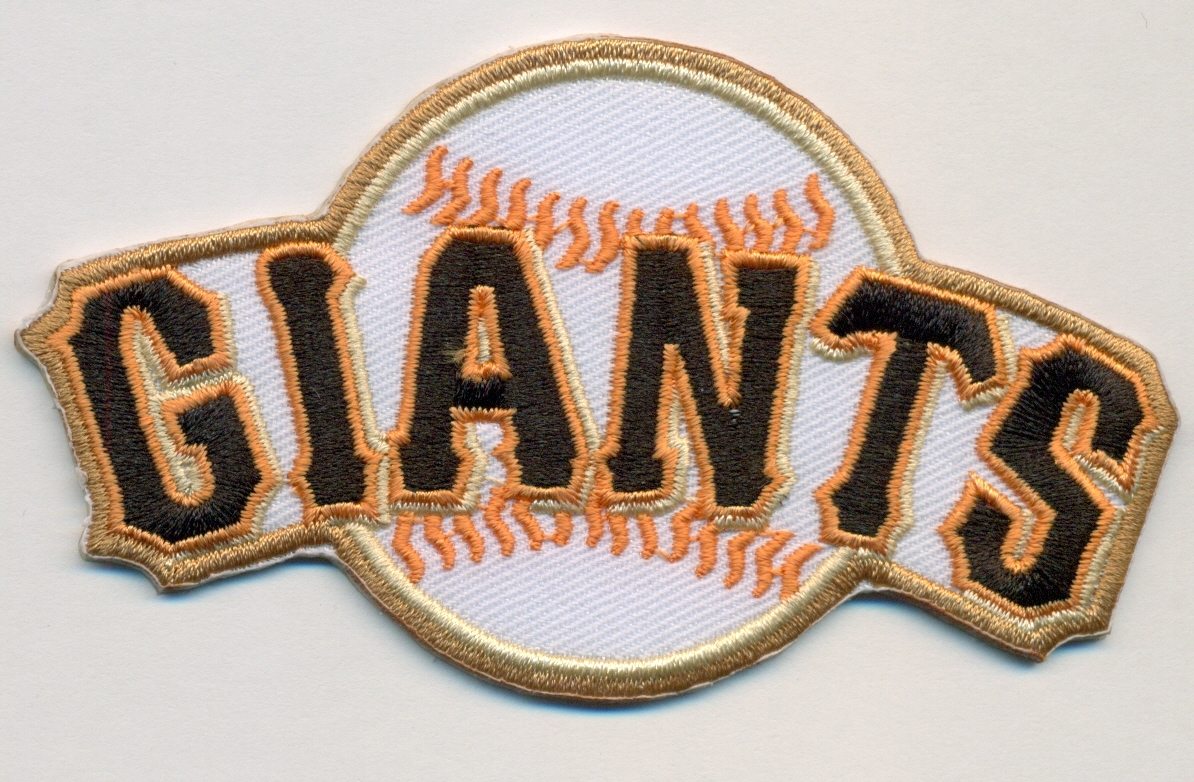 San Francisco Giants Baseball Embroidered Patch 4" X 2 1/4" Shipped ...