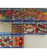 500 Pc Jigsaw Puzzles Dollar Bills &amp; Penny or Sushi 18.25”x11” 1 Puzzle/... - $2.99