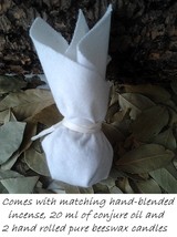 UNHEXING/CURSE -REMOVING  Mojo Bag Plus Matching Oil, Incense &amp; Candles.  - $38.00