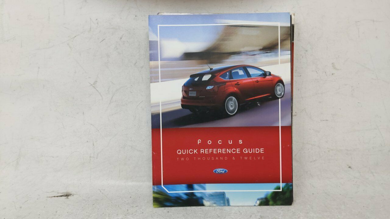 2012 ford focus repair manual pdf free