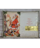 Vintage Hallmark Christmas Cards 25 Cards 26 Self Seal Envelopes - $17.45